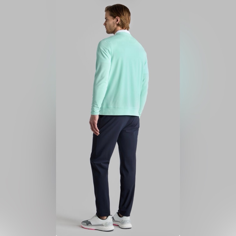 NWT G/FORE G4 Luxe Crewneck Mid Layer Pullover Shirt Long Sleeve Men Size L - Picture 7 of 14